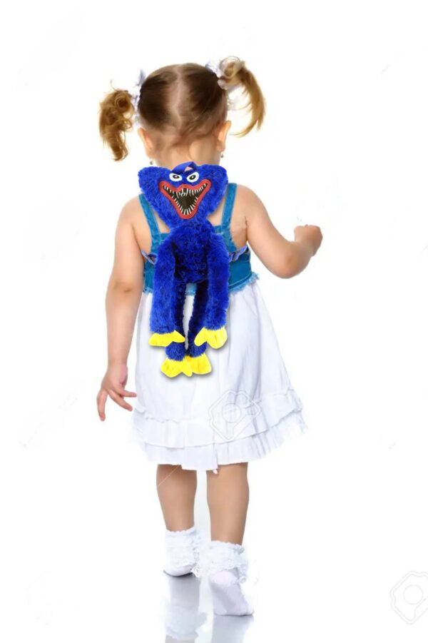 HUGGY WUGGY Plecak Torba Poppy Playtime niebieska