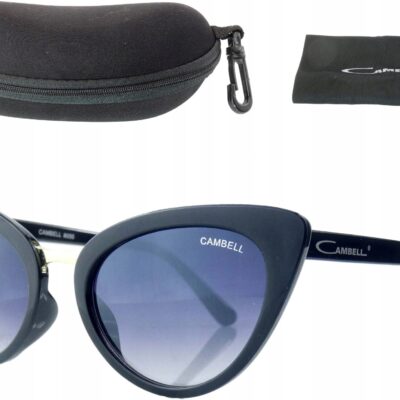 Okulary przeciwsłoneczne Cambell UV400 kocie oczy