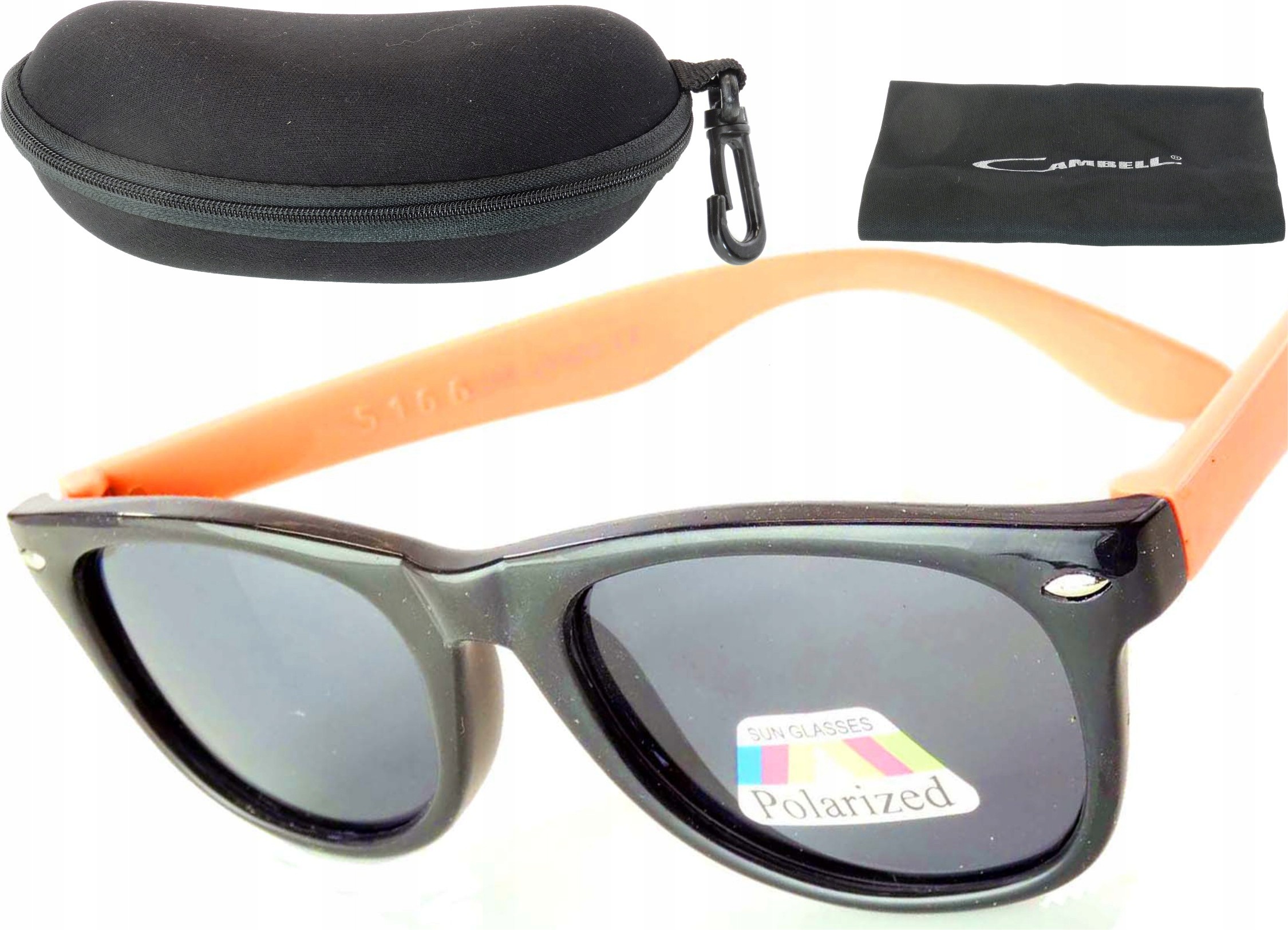 Okulary polaryzacyjne ETUI Nerdy dziecięce gumowe