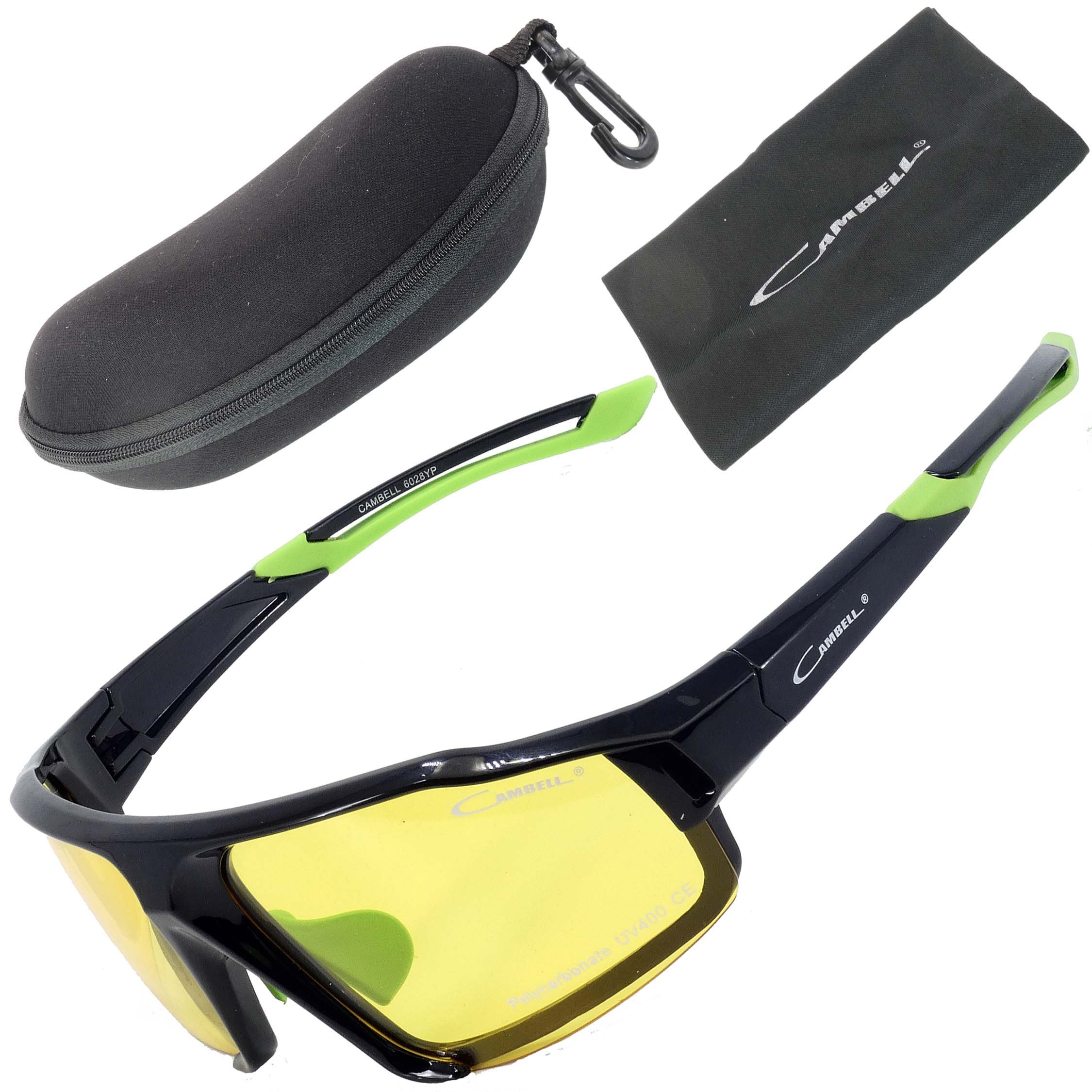 Okulary rozjaśniające dla kierowców muszkarzy Cambell