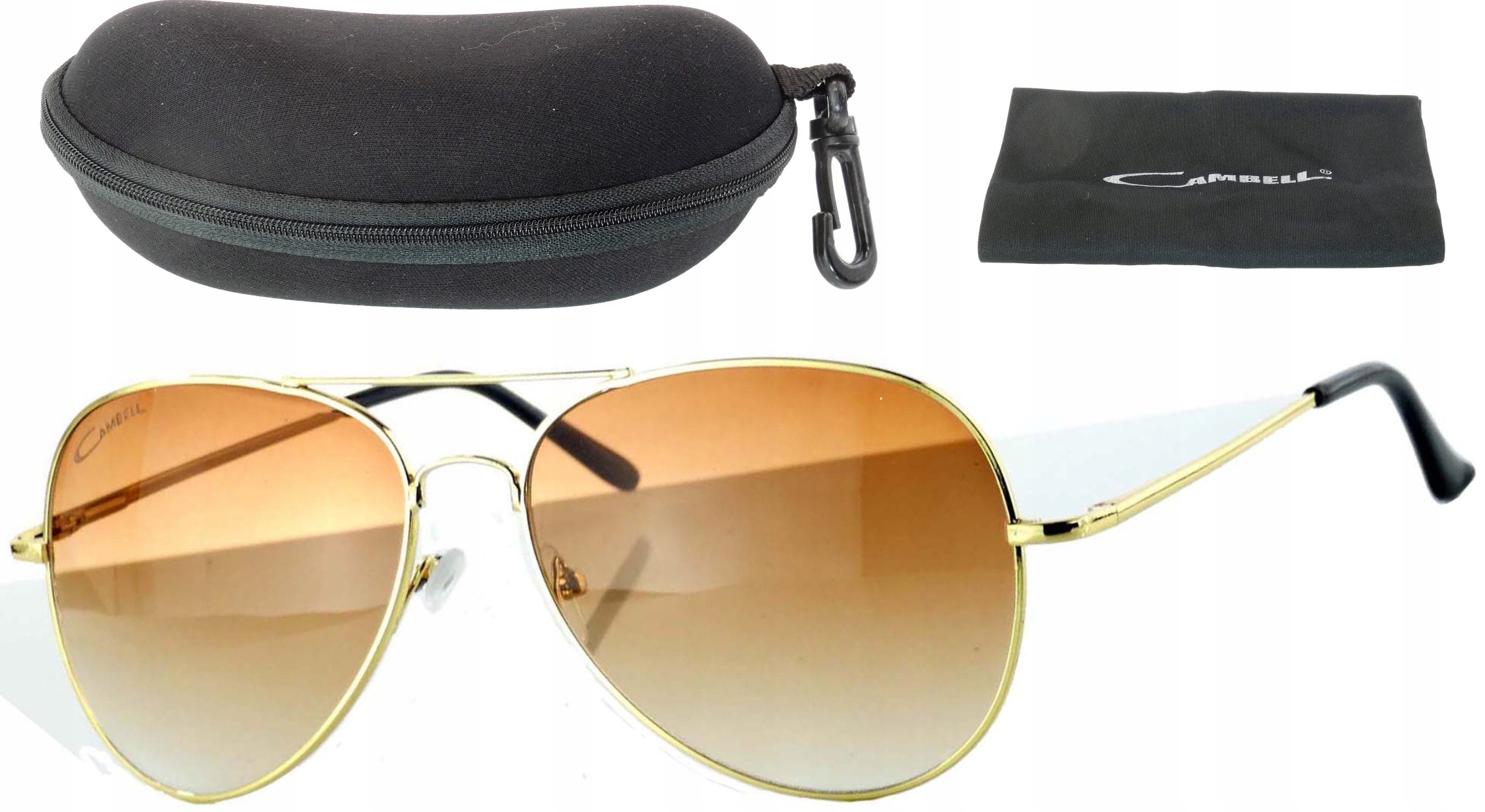 Okulary przeciwsłoneczne Pilotki REVO FLEX +Etui