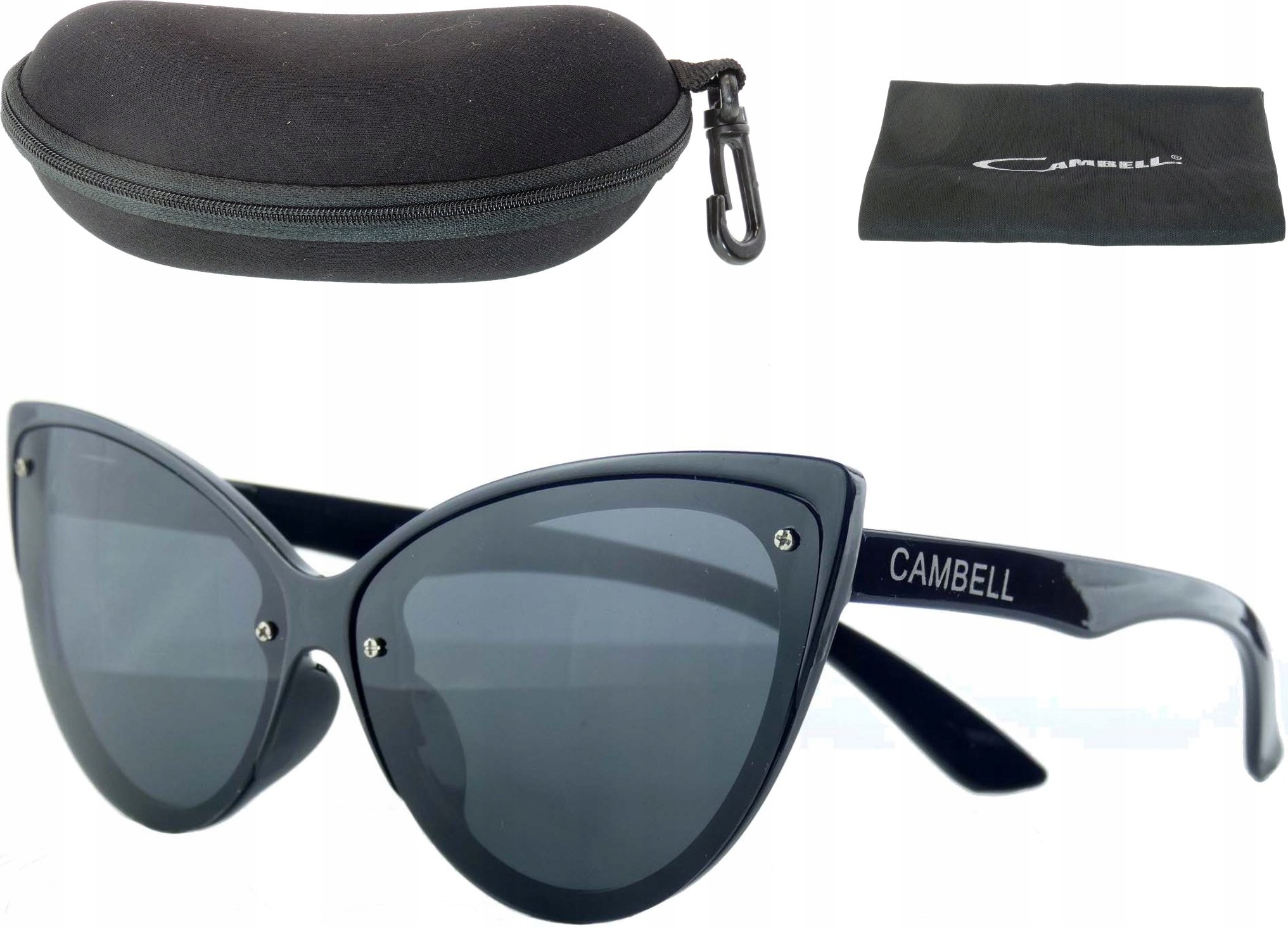 Okulary przeciwsłoneczne Polaryzacjne Kocie Etui