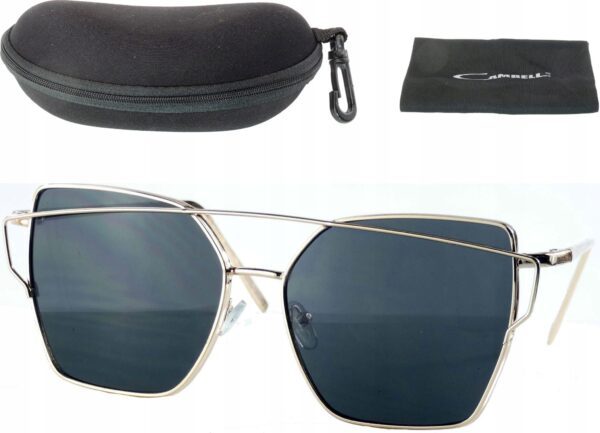 Okulary przeciwsłoneczne Cambell UV400 metalowe