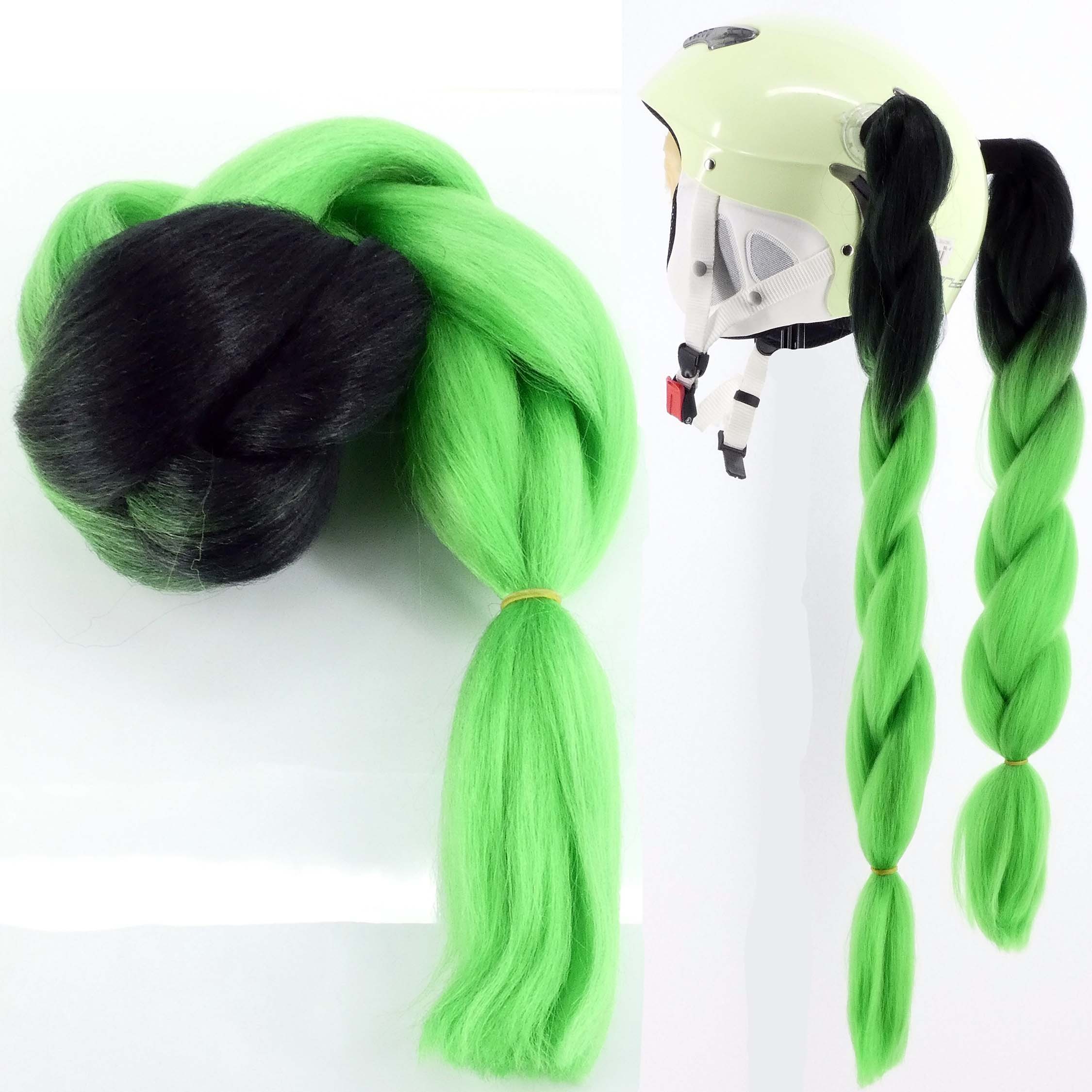 Zawieszka warkocz do kasku hełmu rowerowego motocyklowego