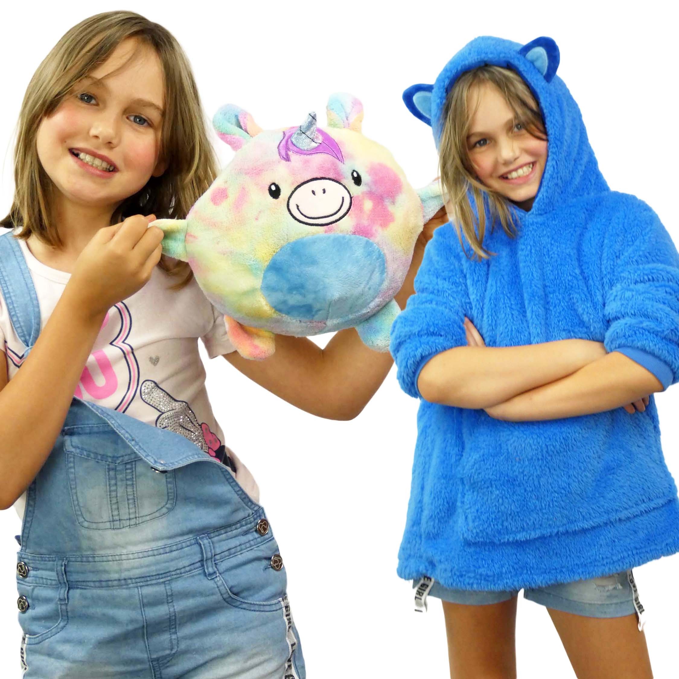 Bluza dziecięca z kapturem śmieszna mordka