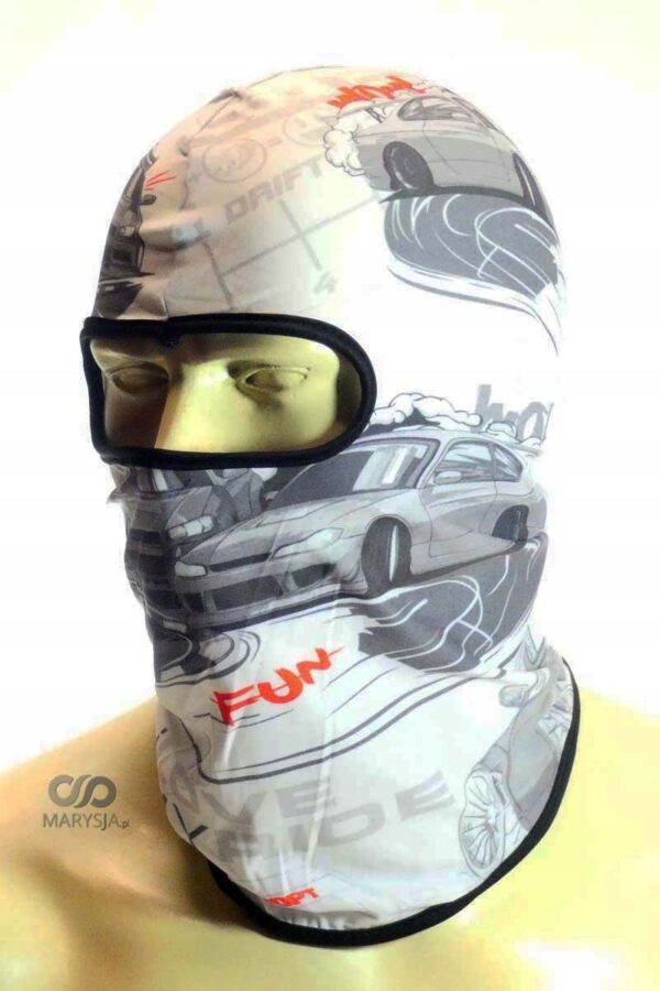 Kominiarka Maska termoaktywna FUN Auto 3D Drift