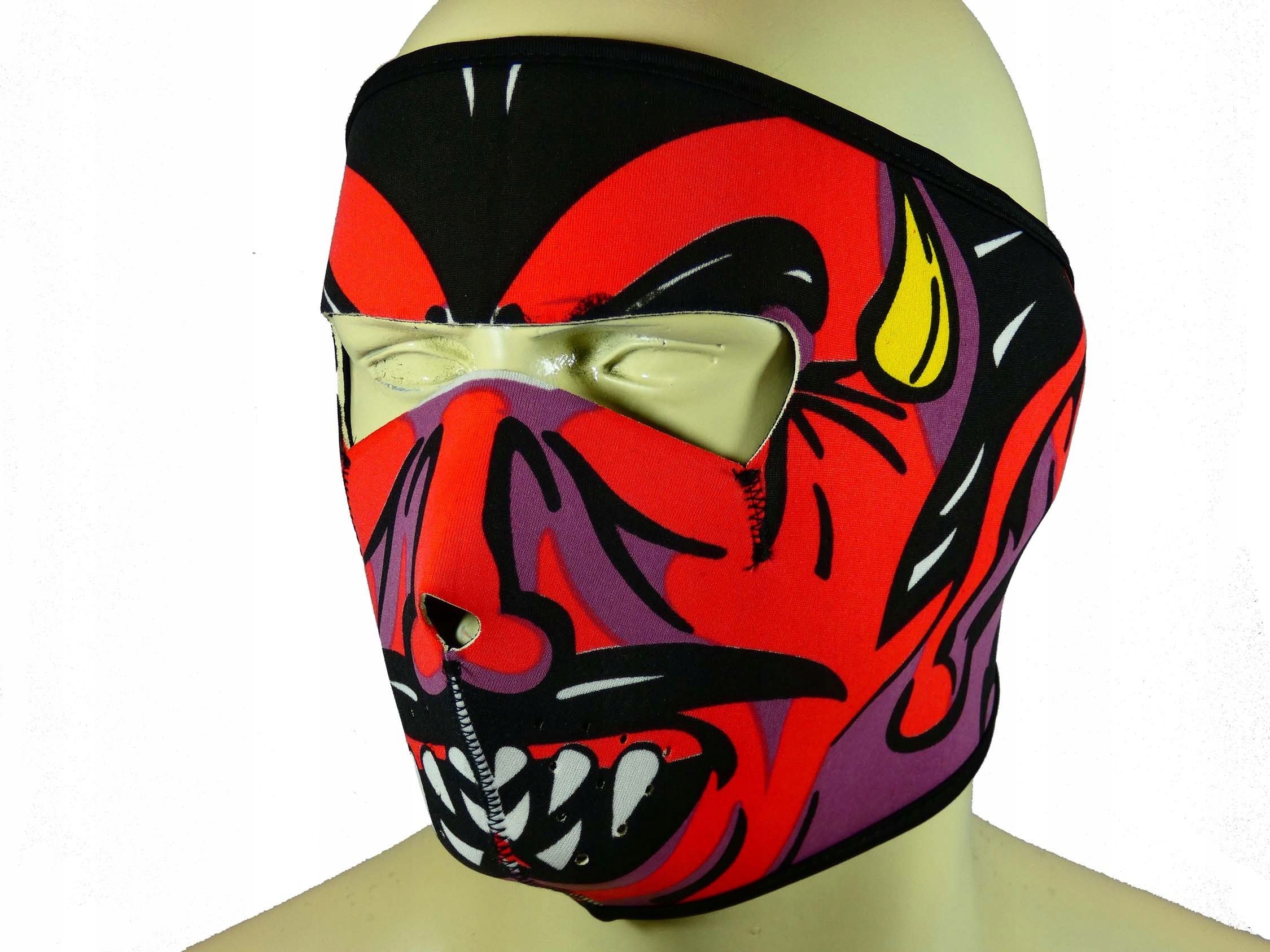 MASKA NEOPRENOWA NADRUK MOTO ROWER QUAD SNOWBOARD