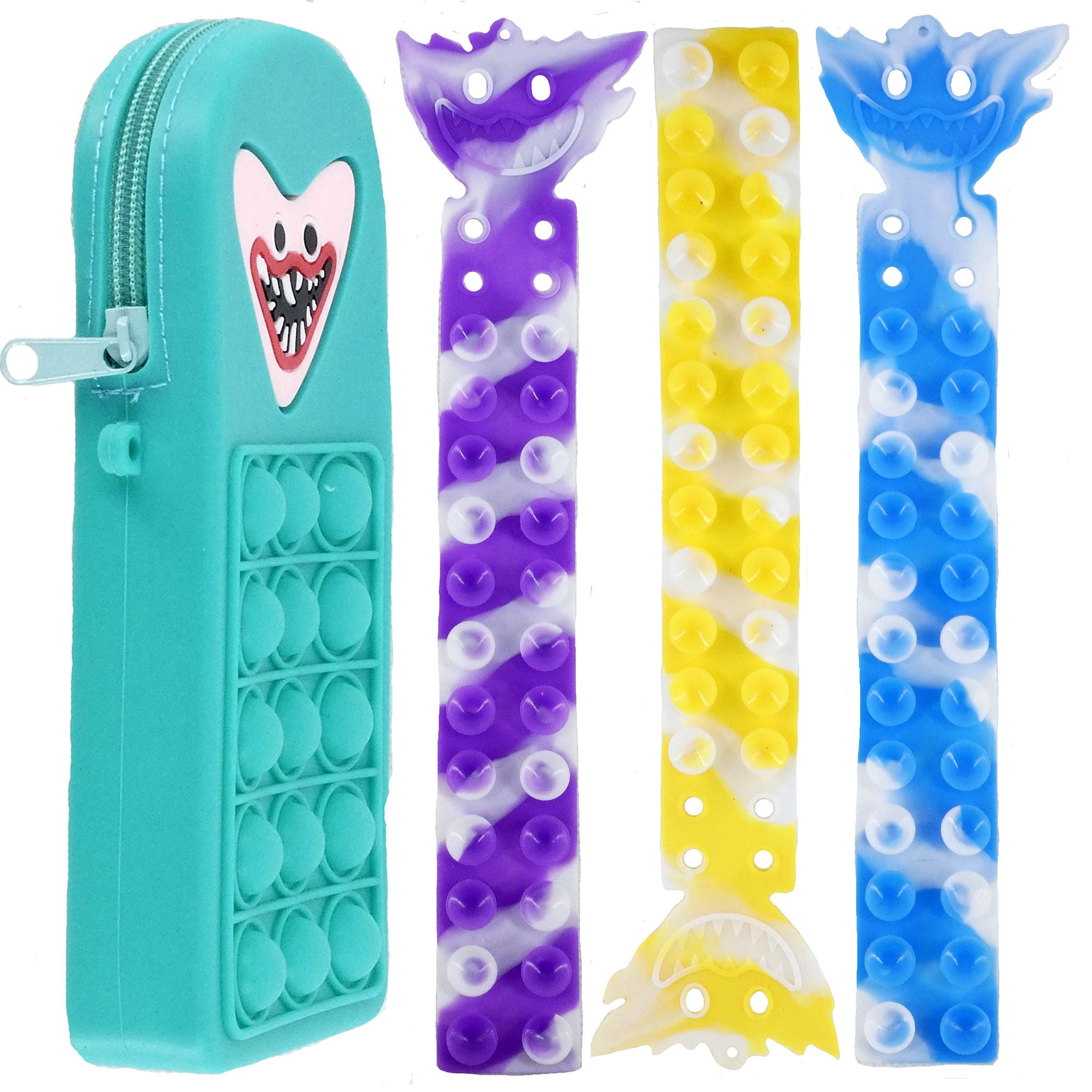 4x ZESTAW Huggy Wuggy popit Squidopop squid pop