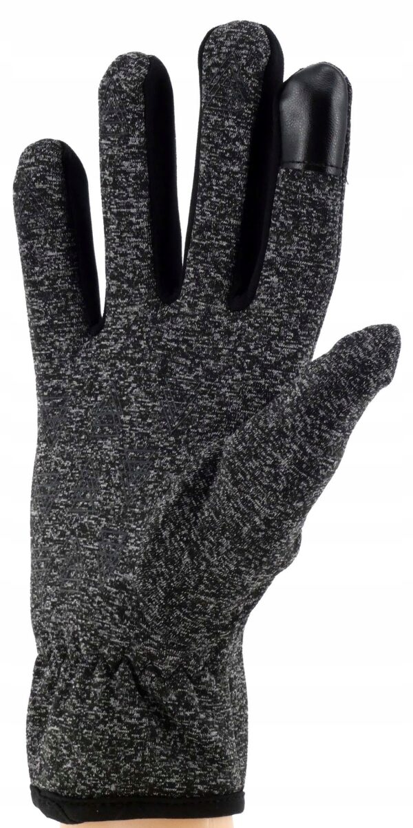 Rękawice dla aktywnych zimowe dotykowe na rower XL