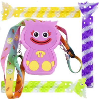 ZESTAW Huggy Wuggy torebka przyzsawka squid pop