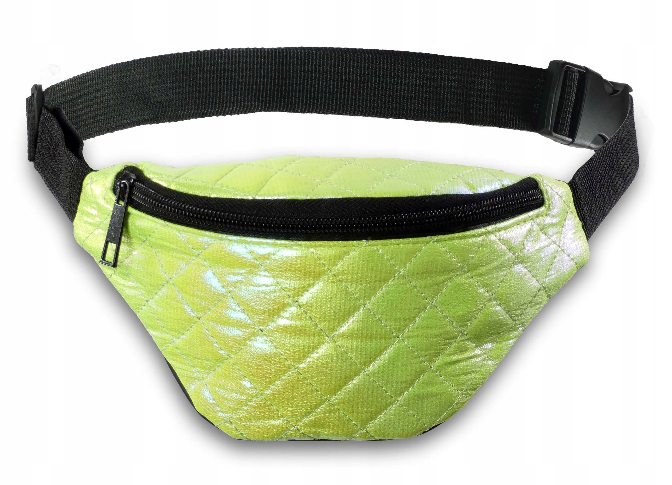 Nerka saszetka dziecieca biodrówka pikowana fluo