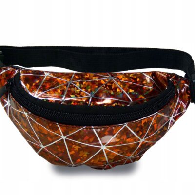 Nerka saszetka damska biodrówka bursztynowa