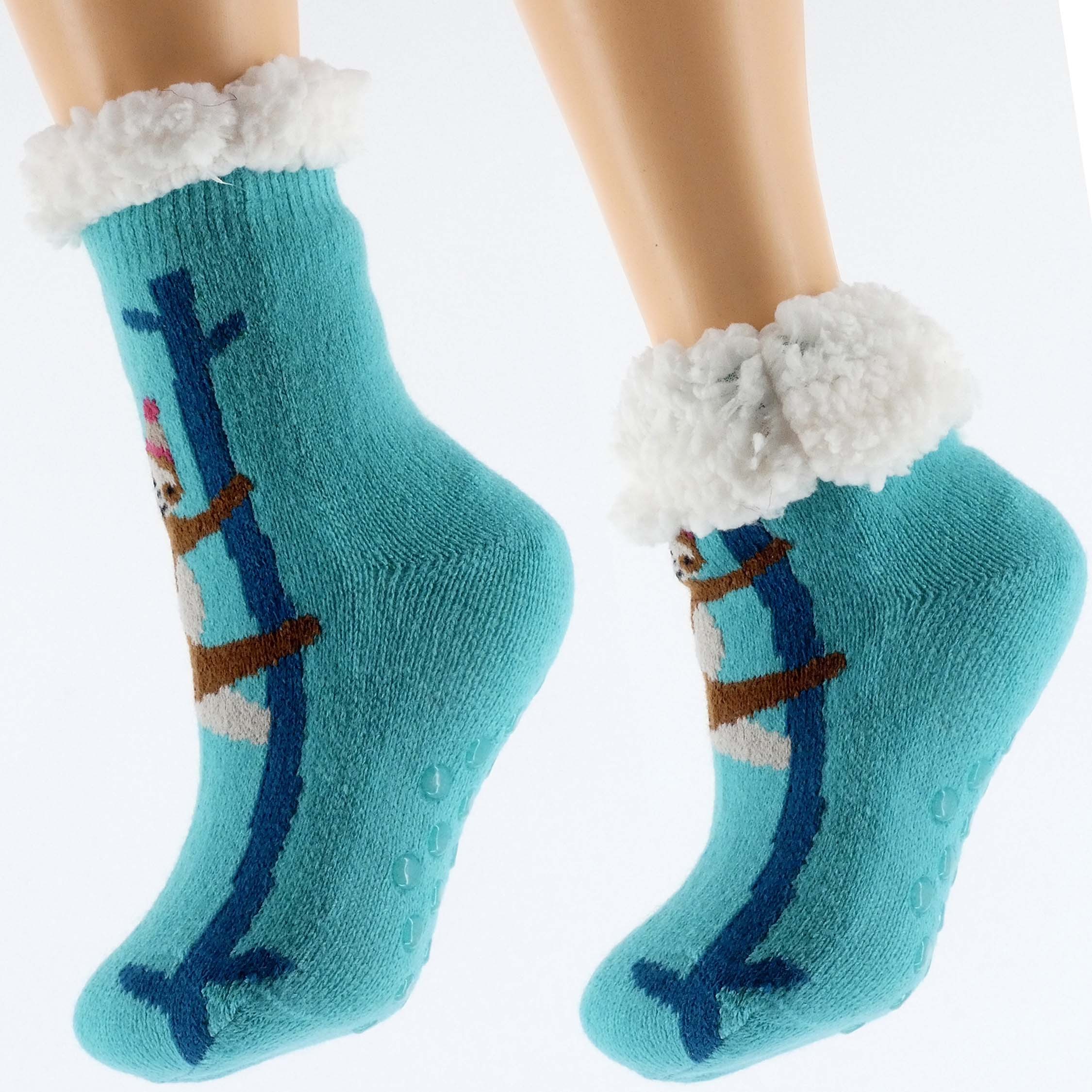 Skarpetki Dziecięce zimowe Grube antypoślizgowe 32-35