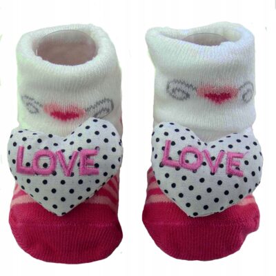 Miękkie niemowlęce skarpetki antypoślizgowe