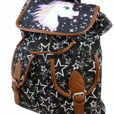 DUŻY KOLOROWY PLECAK SZKOLNY JEDNOROŻEC UNICORN PL