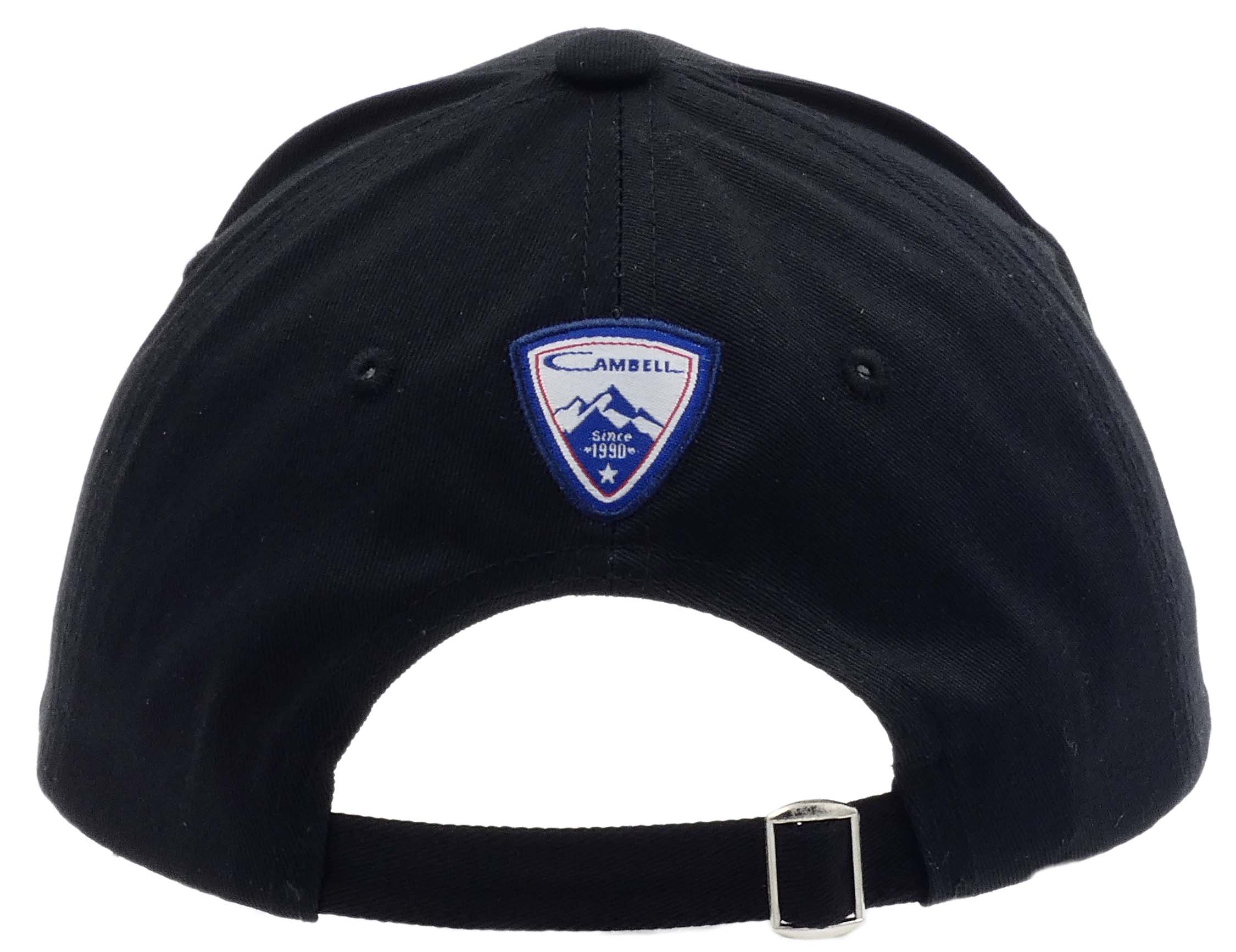 CZAPKA Z DASZKIEM KORKOWYM BEJSBOLÓWKA KLASYCZNA PATROLÓWKA CZARNA - obrazek 4