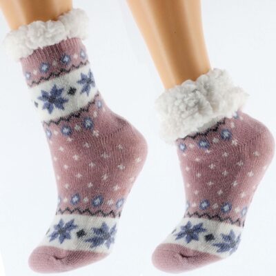 Skarpetki Zimowe Grube 32-35, Antypoślizgowe