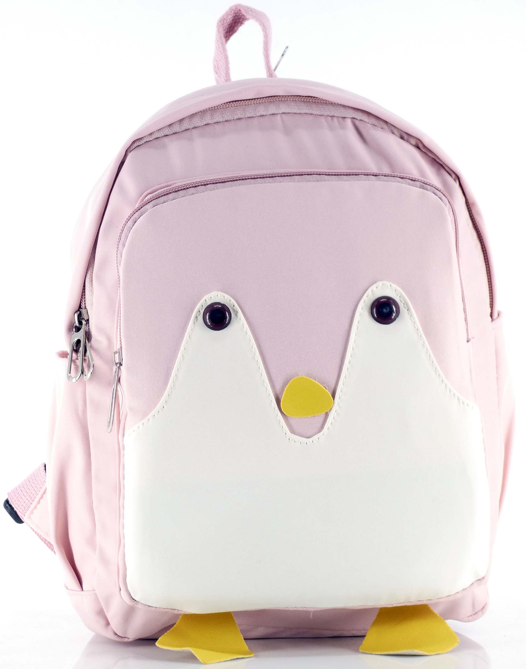 PLECAK SZKOLNY MARYSJA "PINGWIN RÓŻOWY" - obrazek 2