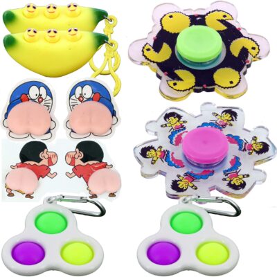 8X POP IT  FIDGET ANIME PUSH BUBBLE