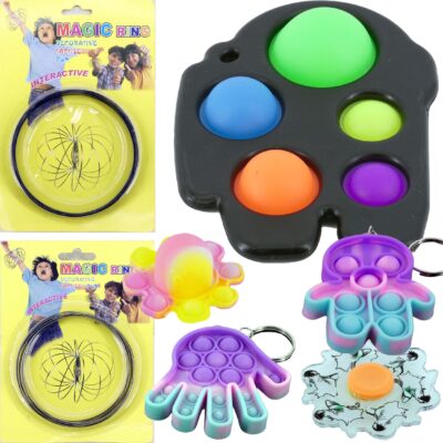 7X POP IT  FIDGET ANIME PUSH BUBBLE RINGI