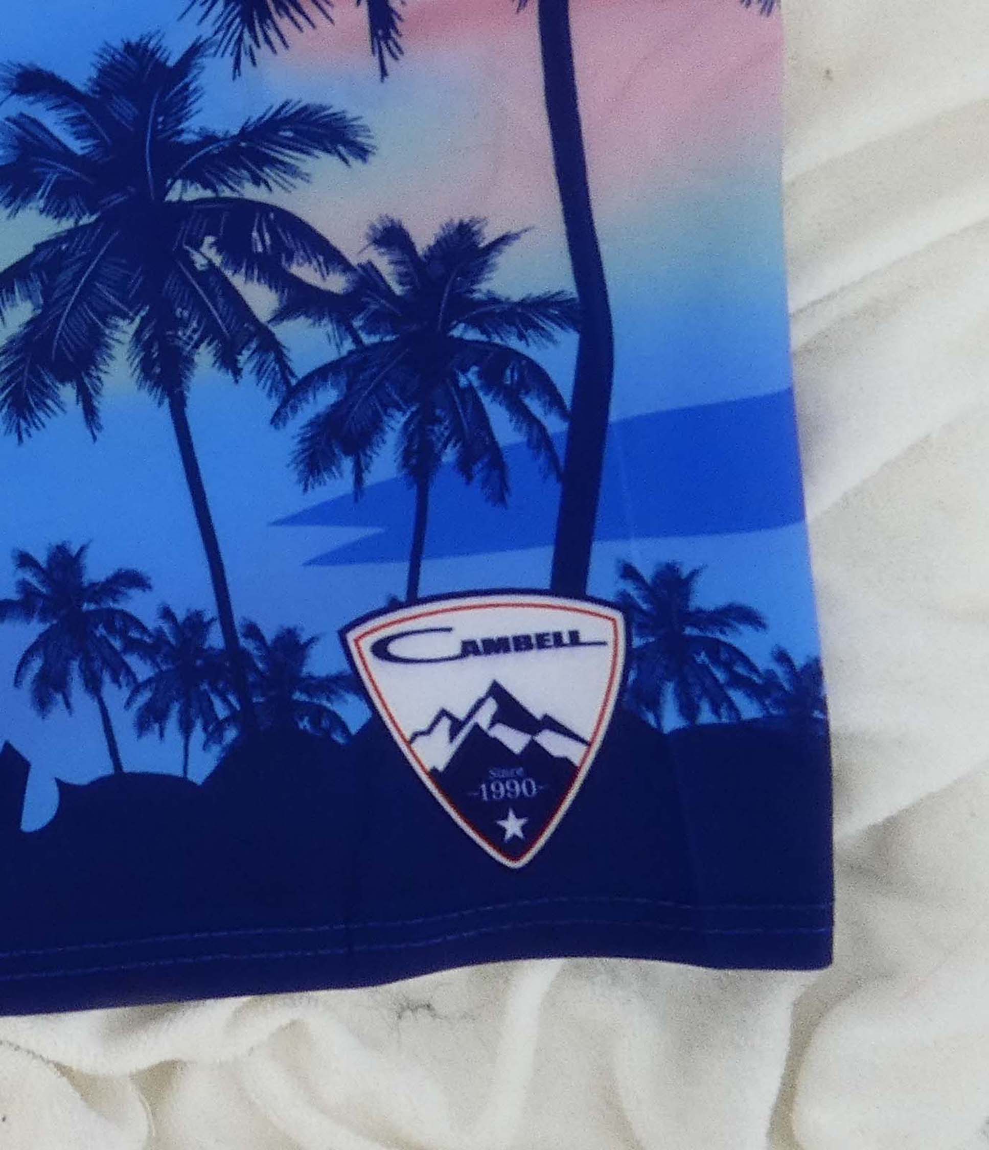 SZORTY KĄPIELOWE NAD WODĘ SZYBKOSCHNĄCE Z PODSZEWKĄ MĘSKIE CAMBELL L-XL - obrazek 7