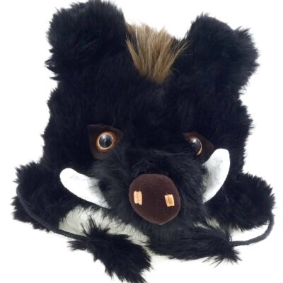 ZABAWNA CZAPKA  USZANKA ZWIERZĘCA MORDKA DZIK