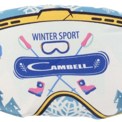 POKROWIEC OCHRONNY ETUI NA GOGLE NARCIARSKIE Z MIKROFIBRY ŚCIERECZKA