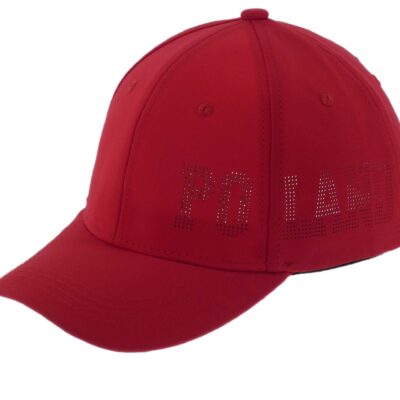 CZAPKA Z DASZKIEM BEJSBOLÓWKA KLASYCZNA PATROLÓWKA POLAND CZERWONA