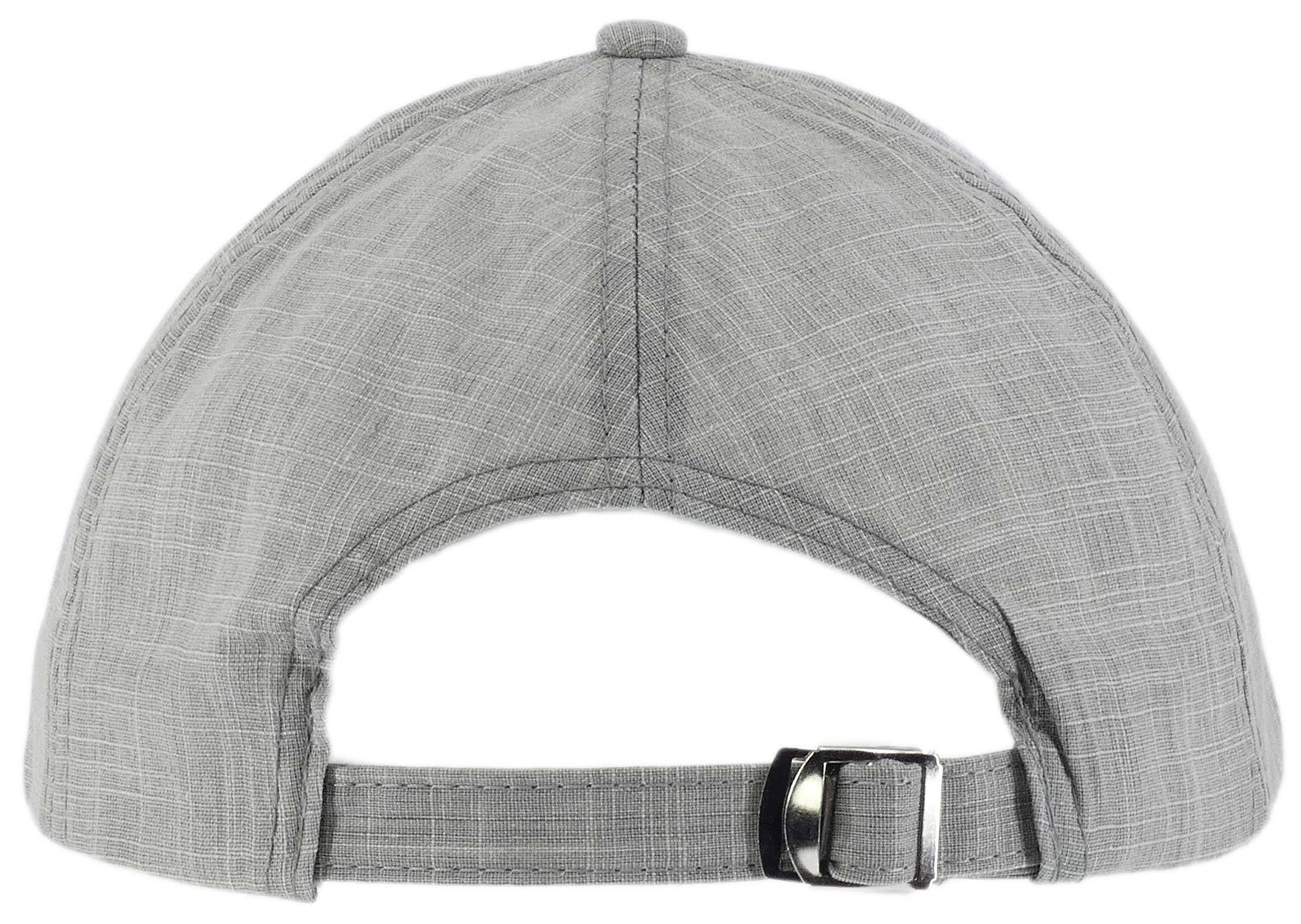 CZAPKA Z DASZKIEM BEJSBOLÓWKA KLASYCZNA PATROLÓWKA SZARA DO TENISA - obrazek 4