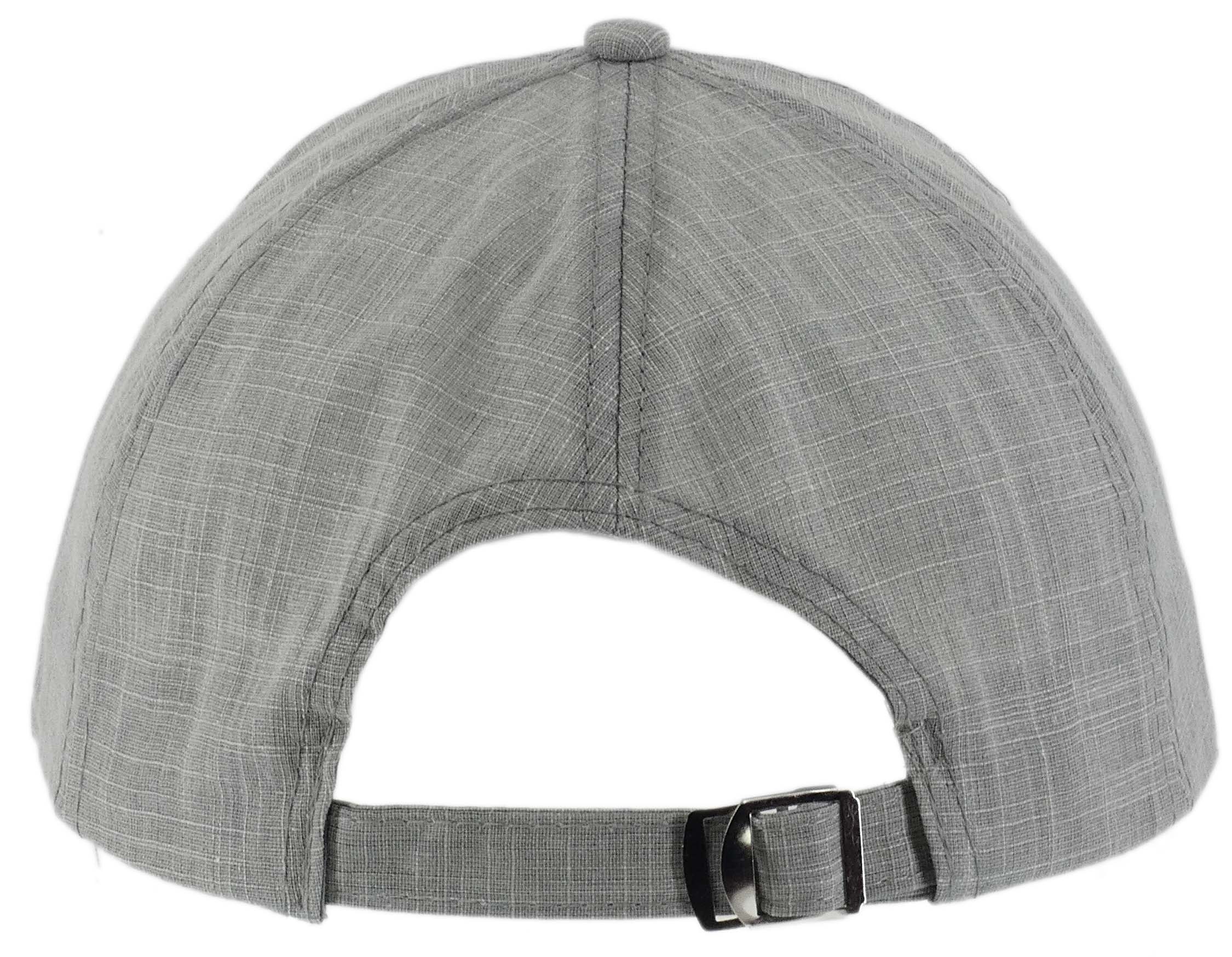 CZAPKA Z DASZKIEM BEJSBOLÓWKA KLASYCZNA PATROLÓWKA SZARA DO TENISA - obrazek 4