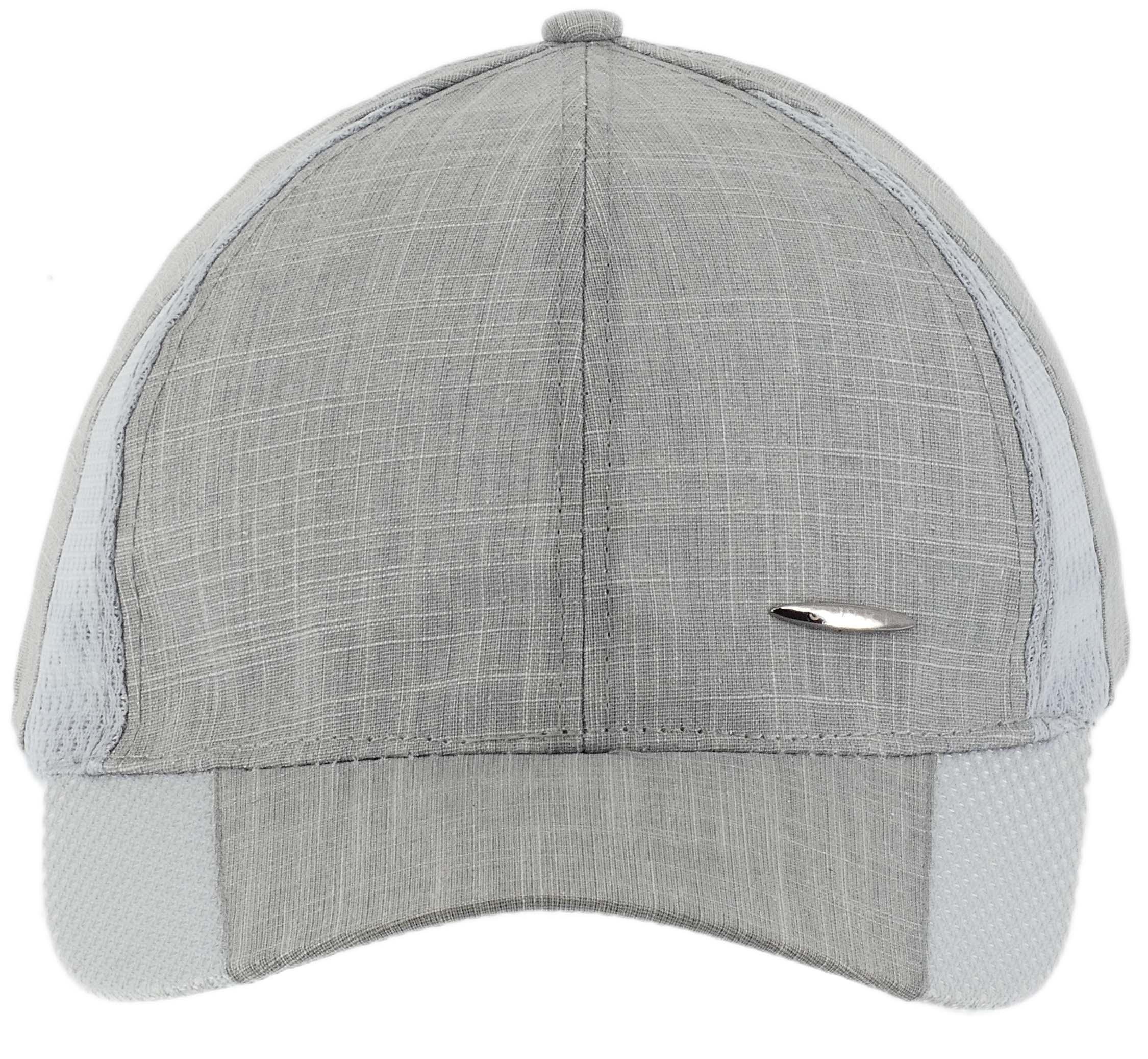 CZAPKA Z DASZKIEM BEJSBOLÓWKA KLASYCZNA PATROLÓWKA SZARA DO TENISA - obrazek 2