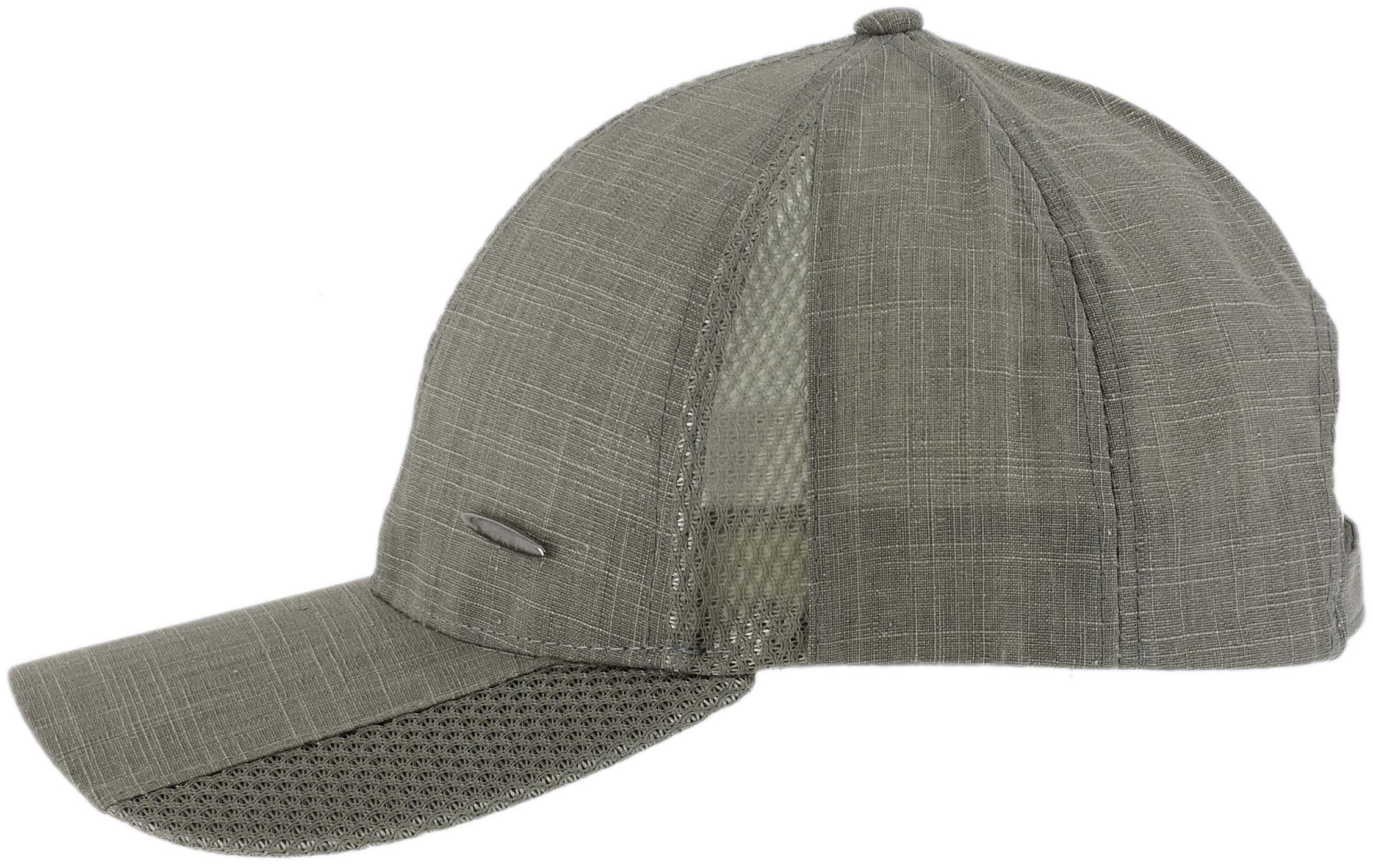 CZAPKA Z DASZKIEM BEJSBOLÓWKA KLASYCZNA PATROLÓWKA BRĄZOWA NA ROWER - obrazek 3