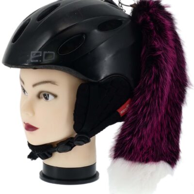 OZDOBA DO KASKU NARCIARSKIEGO MOTOCYKLOWEGO KITA LISI OGON BORDOWA